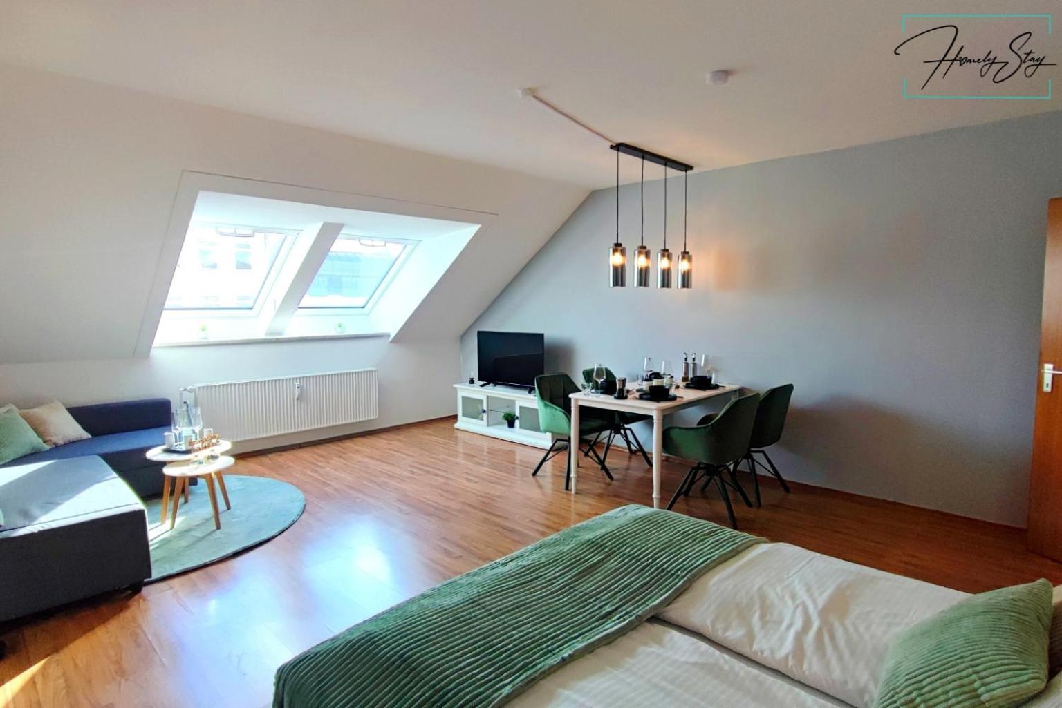 Homely Stay Serenity Greens - Stylisch Studio-Apartment With Kitchen - 10 Min To Central Station, Pet Friendly Munich Luaran gambar