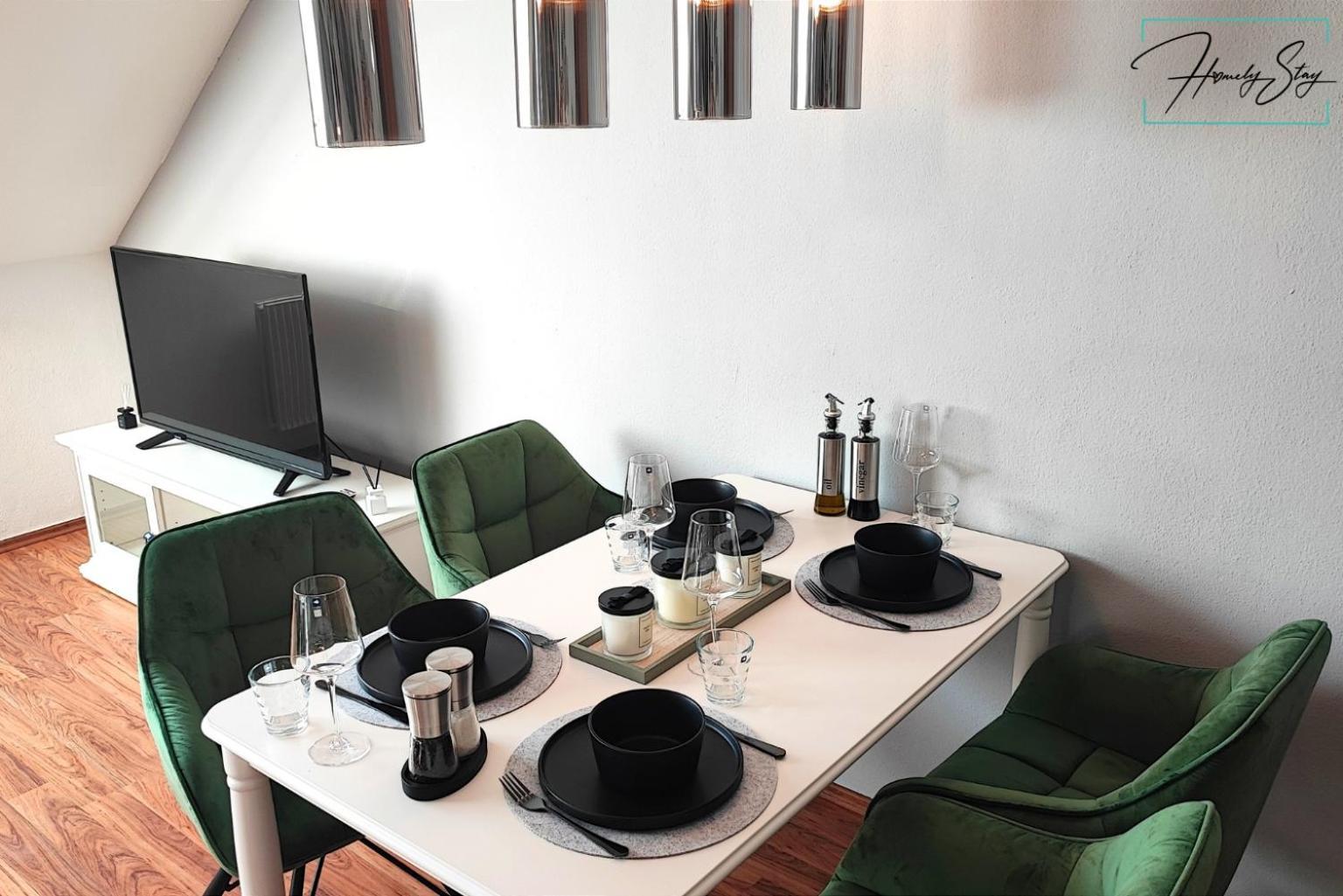 Homely Stay Serenity Greens - Stylisch Studio-Apartment With Kitchen - 10 Min To Central Station, Pet Friendly Munich Luaran gambar